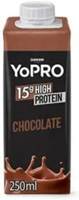 [PRIME + RECORRÊNCIA] Bebida Lactea com 15g de proteína Chocolate YoPRO 250ml R$3,19