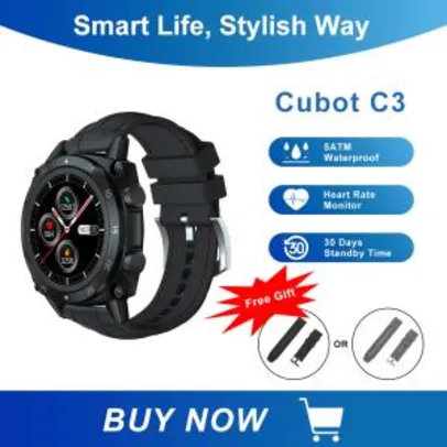 Smartwatch Cubot c3 esporte R$185