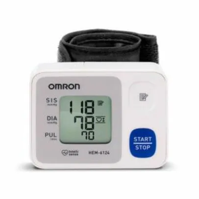 Medidor de Pressão Digital Pulso Omron Hem-6124 | R$ 79