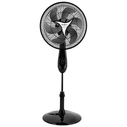 Ventilador Britânia, Coluna Mega turbo 30, 127V, Preto, 30cm, Hélice de 6 pás, 3 opções de Oscilação, Potência 75W