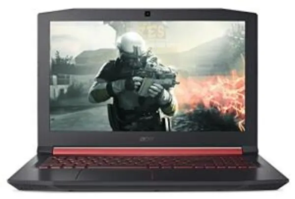 Notebook Gamer Acer Aspire Nitro 5, Intel Core i7 7700HQ , 16GB RAM, HD 1TB, NVIDIA 1050Ti com 4GB