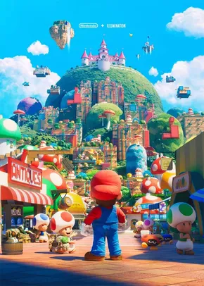 [ PRIME ] Superpôster Cinema e Séries - Super Mario Bros. O Filme - Arte A