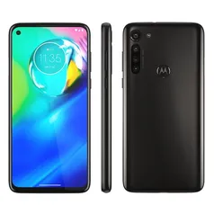 Smartphone Motorola Moto G8 Power Preto Titanium 64GB, 4GB de RAM, Tela 6.4”,Android 10