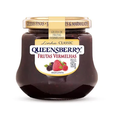 Geleia de Frutas Vermelhas Queensberry Classic 180g