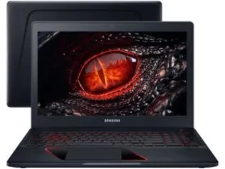 Notebook Gamer Samsung Odyssey Intel Core i7 8GB - 1TB LED 15,6” Full HD Nvidia Geforce GTX1050ti 4GB