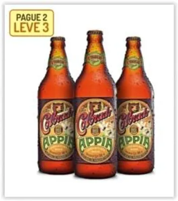 [Emporio da Cerveja] Kit Colorado Appia 600 ml - Na Compra de 2, Leve 3 por R$ 30