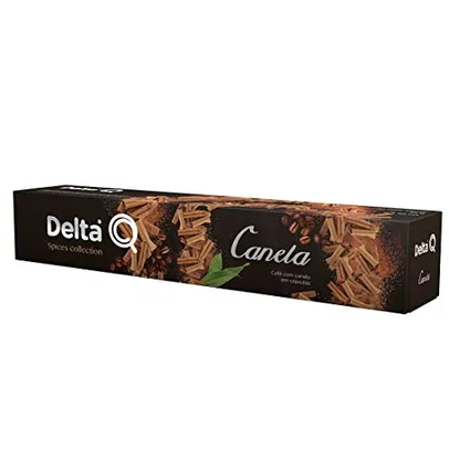 Cápsulas de Café Qanela Delta Q, Compatível com Delta Q, Contém 10 Cápsulas