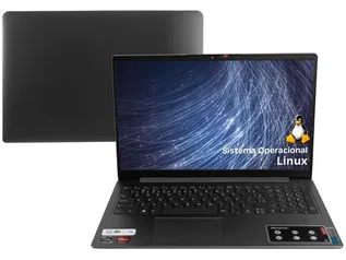 Notebook Lenovo Ideapad 3i AMD Ryzen 5 5500U 8GB - 256GB SSD 15.6” Full HD Linux 82MFS00100