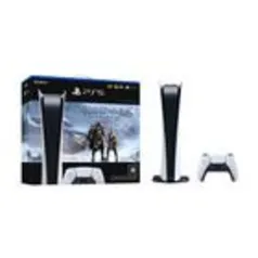 Console Sony PS5 Edição Digital + God of War Ragnarök, Branco