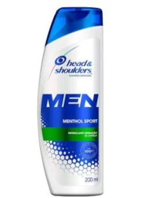 (PRIME) Shampoo Anticaspa Head & Shoulders Men Menthol Sport 200Ml - Frete Grátis
