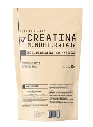 Creatina Generic Labs 300g 