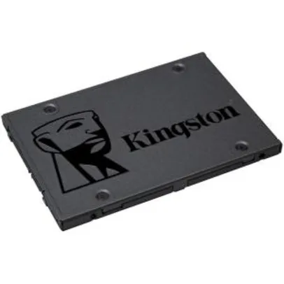 [Cartão Shoptime] SSD Kingston A400 480GB - R$ 393