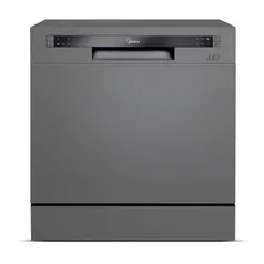 Lava Louças Midea 8 Serviços Cinza DWA08S2  220 Volts