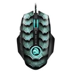 Mouse Gamer Sharkoon Drakonia II, RGB, 12 Botões, 15000DPI, Verde | R$ 180