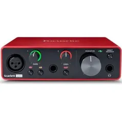 Interface de áudio Scarlett SOLO (3ª Geração) - FOCUSRITE