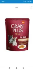 Ração Guabi Gran Plus Sachê Menu Frango Para Cães Filhotes - 85 G por R$ 2