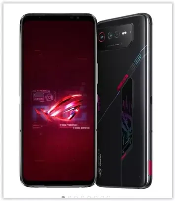 Smartphone Asus ROG Phone 6 256GB 5G Octa Core Snapdragon 8+Gen1 8GB 6,78" CâmTripla+Self 12MP BK