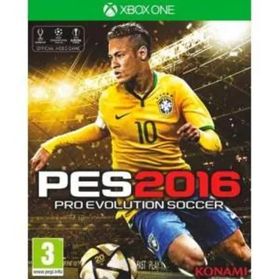 [Submarino] Jogo Pro Evolution Soccer 2016 - Xbox One R$103