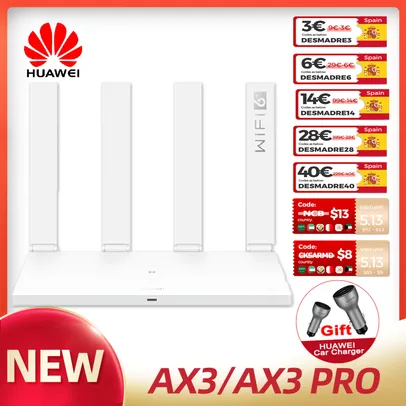 Roteador Gigabit Huawei AX3 | R$296