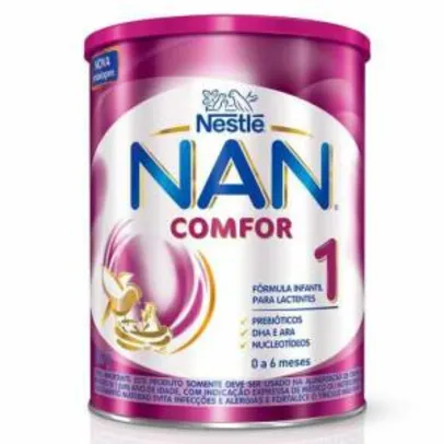 Fórmula Infantil Nestlé NAN Comfor 1 com 800g | R$27