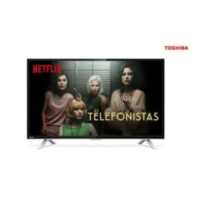 Smart TV LED 32" Toshiba 32L2800 HD com Conversor Integrado 3 HDMI por R$828