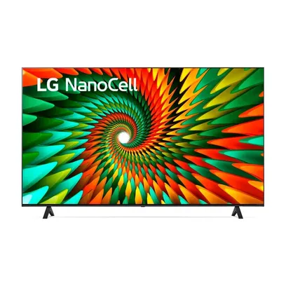 Product photo Smart Tv 55 4K LG NanoCell ThinQ Ai Alexa Google Assistente 55nano77sra