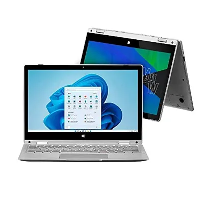 Note 2 em 1, com Windows 11 Home, Processador Intel Celeron, Tela 11,6 Pol + Microsoft 365 Personal e 1TB na Nuvem - PC280