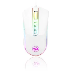 Mouse Gamer Cobra Fps Rgb Lunar White