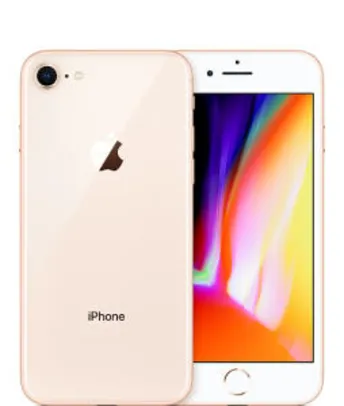 [Cartão Submarino] iPhone 8 64GB Dourado Tela 4.7" IOS 4G Câmera 12MP - Apple no Submarino.com