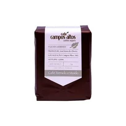 [1 KG] Café Especial Torrado e Moído - Café Campos Altos