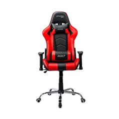 Cadeira Gamer MX7 Giratoria Preto/Vermelho Mymax
