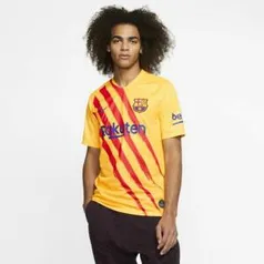 Camisa Nike Barcelona "Senyera" 2019/20 Torcedor Pro Masculina