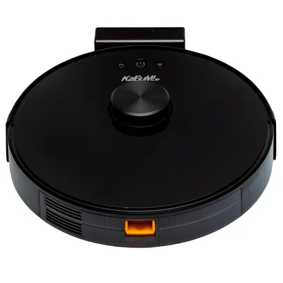 Saindo por R$ 1146,74: Robô Aspirador de Pó KaBuM! Smart 700, Preto, Mapeamento IR 360º, Controle via Aplicativo, Google Assistant e Alexa - KBSF003 | Pelando