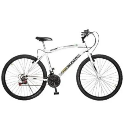 Bicicleta Colli CB500 Aro 26 18 Marchas Quadro Aço Carbono Freios V-Brake - Branco  | R$359