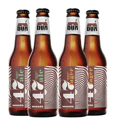 Kit de Cervejas DUM - Compre 2 e Leve 4 | R$44