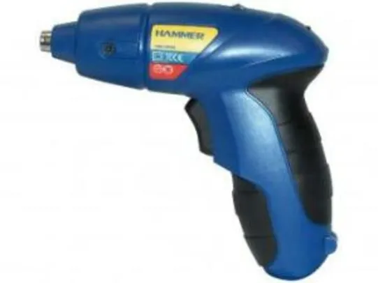 Parafusadeira Hammer 4,8V PF48 - 180 rpm - R$46
