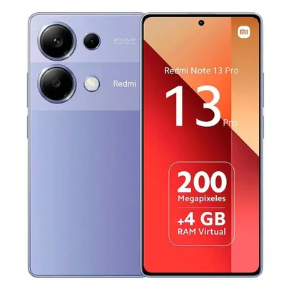 Foto do produto Smartphone Xiaomi Redmi Note 13 Pro 4G Global 256GB 8GB Ram Dual Sim T