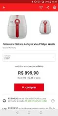 [AME] Fritadeira Elétrica Airfryer Viva Philips Walita - R$899 (pagando com AME, R$629)