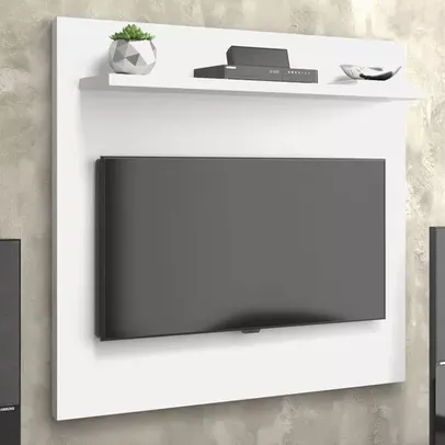 Painel Para Tv De Até 32 Polegadas Yan Patrimar Branco Cor Branco