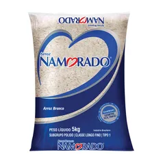 [REGIONAL] Arroz Branco Longo-fino Tipo 1 Namorado 5Kg