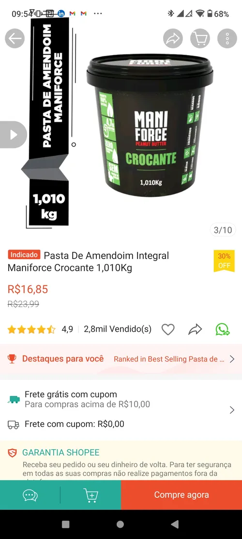 Imagen na descrição da promoção