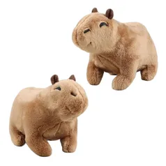 [Contas Novas/Taxas Inclusas] Capivara de pelúcia - 18cm