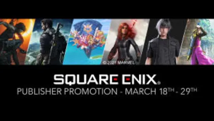 [Steam]Square Enix até 90% OFF 18-29 de Março