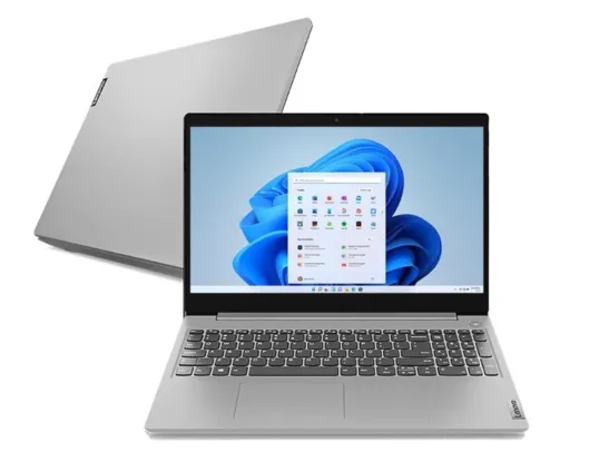 Notebook Lenovo Ultrafino IdeaPad 3i i3-10110U 4GB 128GB SSD Windows 1