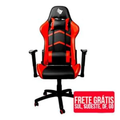 Cadeira Pichau Gaming Donek Vermelha - R$ 660 (frete grátis para Sul, Sudeste, DF e Goiás)