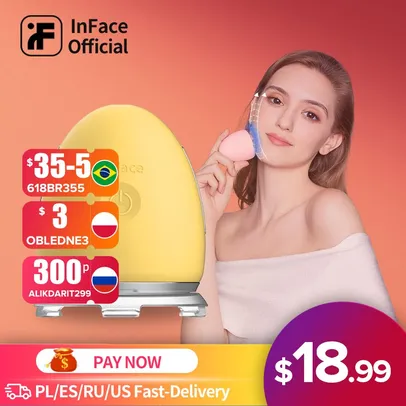 Massageador Facial Iônico Mini Ion InFace | R$120