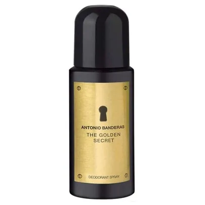Saindo por R$ 18: Antonio Banderas Secret The Golden - Desodorante Masc 150ml | Pelando
