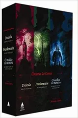Box Mestres do Terror: Frankenstein, Drácula e o Médico e o Monstro R$ 52,90