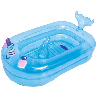 Piscina Inflável Infantil Baleia Jilong - 22L