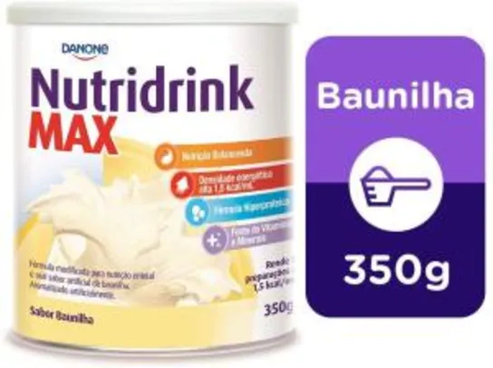 Nutridrink Max Pó Baunilha Danone Nutricia 350g [Prime]